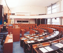 Plenarsaal des Parlaments