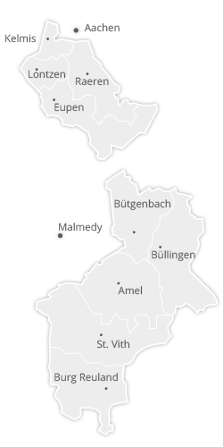 Karte der DG