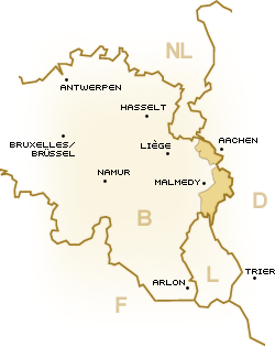 Karte Lage der DG