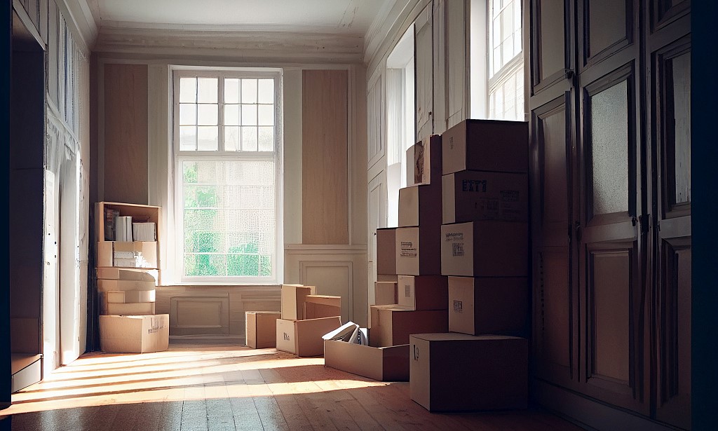 Umzug in eine neue Wohnung oder ein neues Haus
