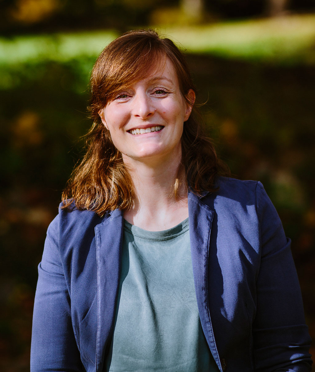 Die Referentin des Workshops, Astrid Hagenau.