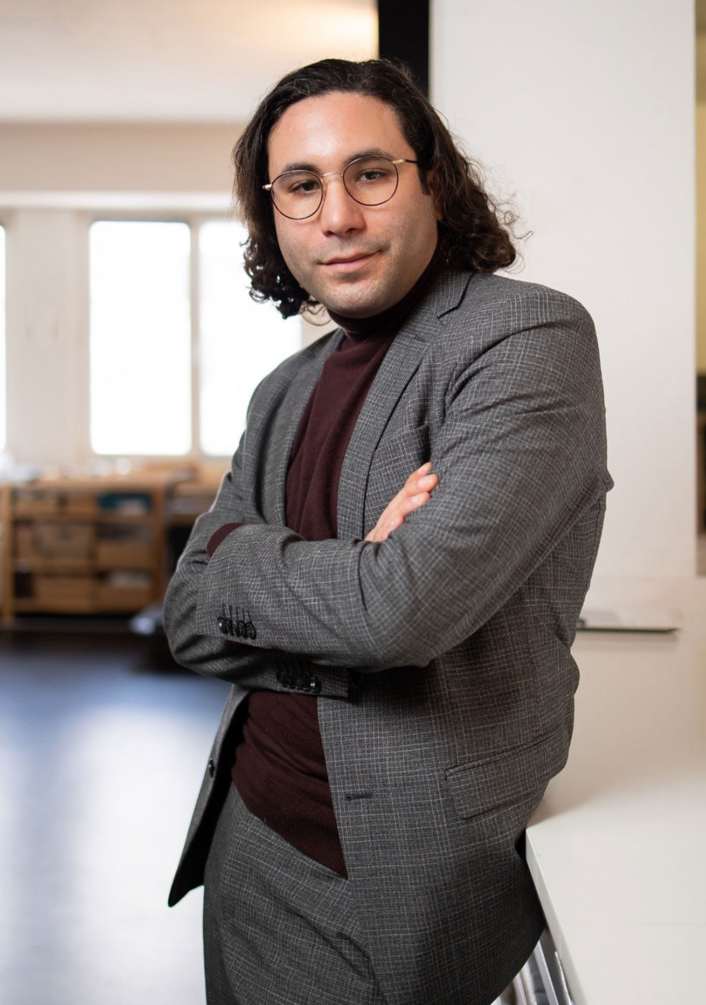 Der Referent des Workshops, Jérôme Jussef Lenzen