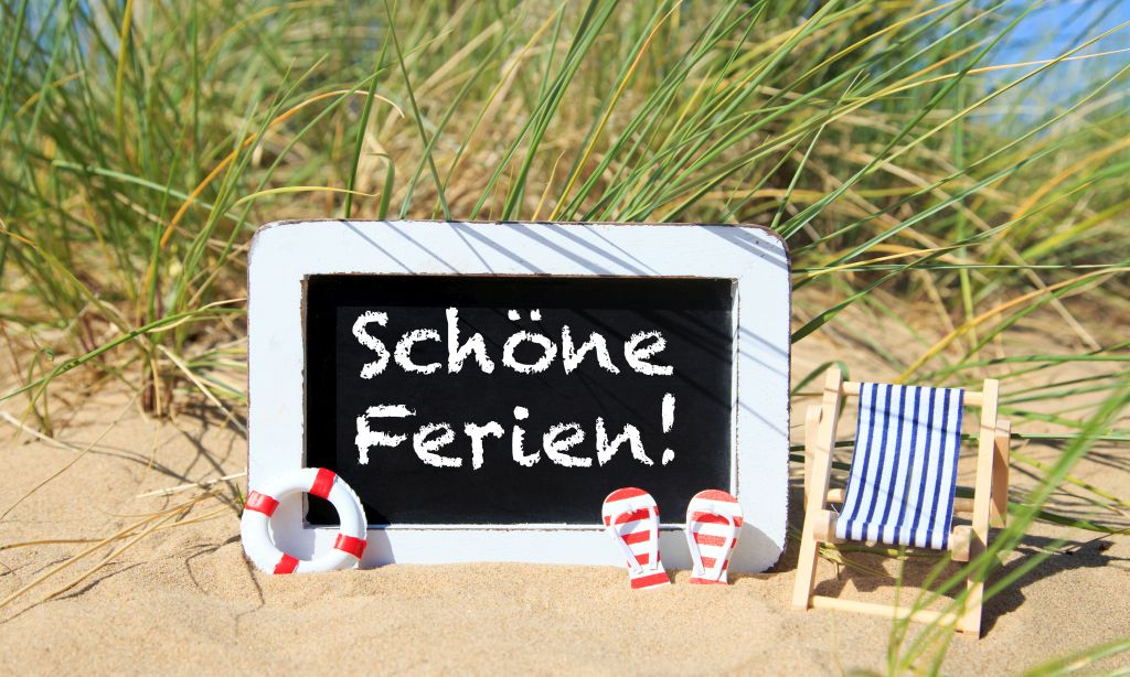 Sommerferien vom 1. Juli bis 31. August