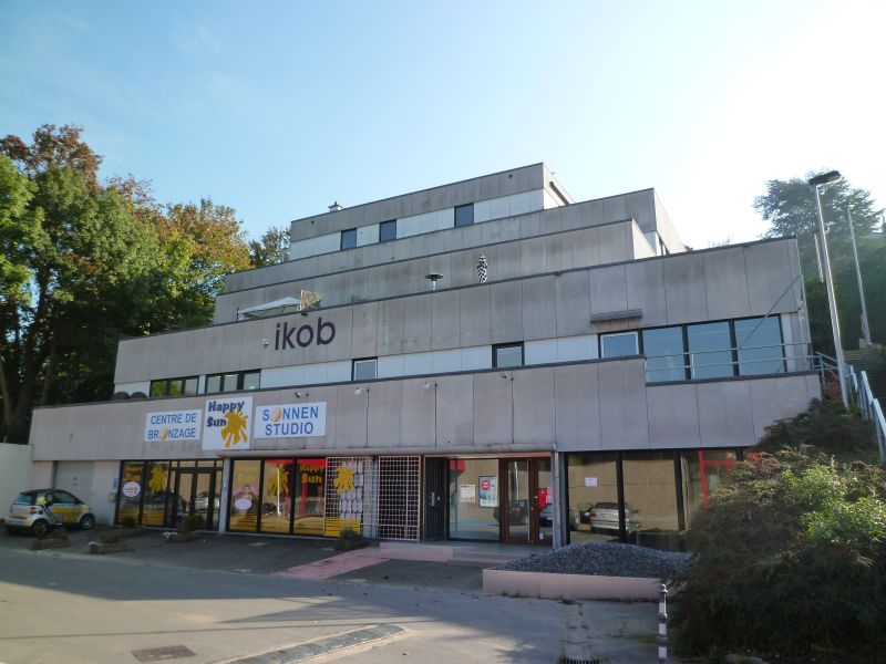 Vorderansicht des IKOB in Eupen