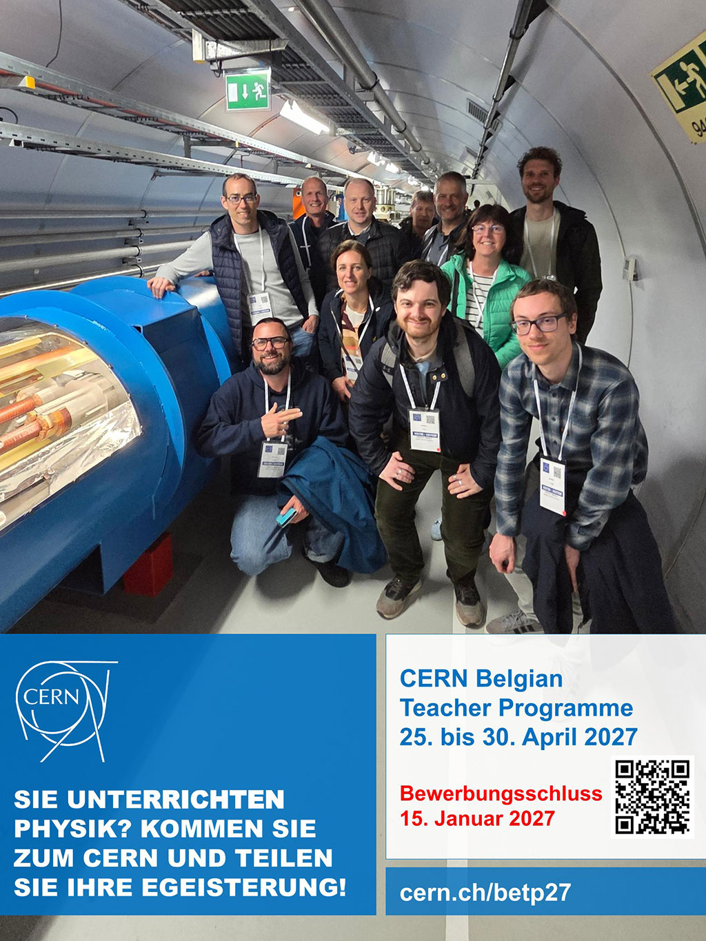 Poster zum CERN-Programm 2027